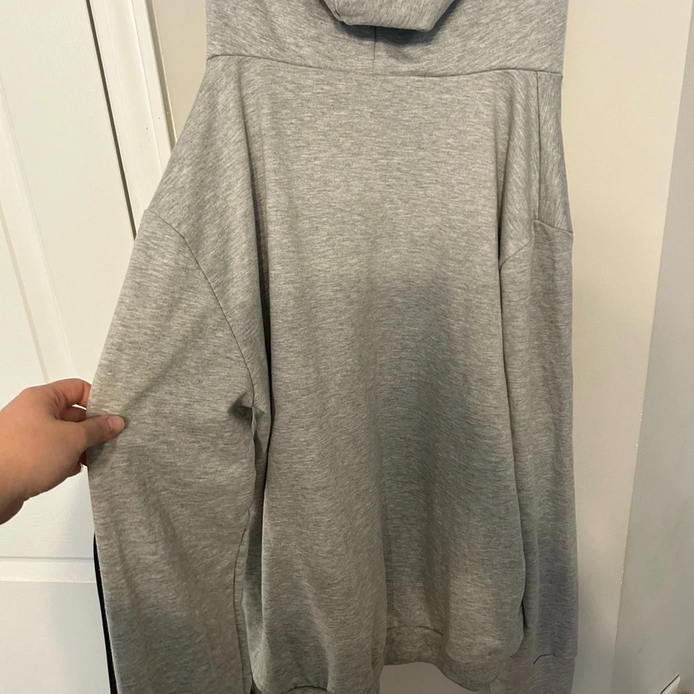 Gray Cat Carrier Hoodie